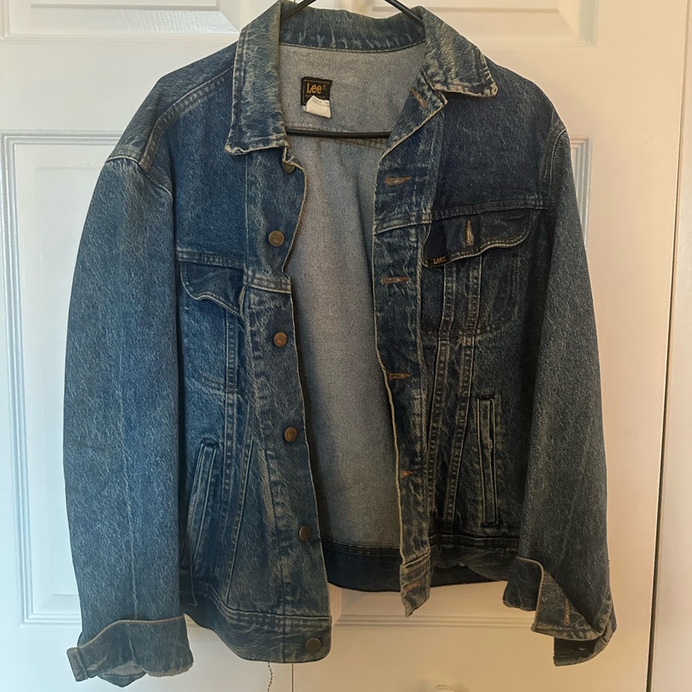 Lee Men's Classic Indigo Denim Jacket